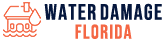 Water Damage Florida water damage restoration logo